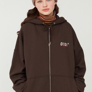 Original Hood Zip-Up_Brown